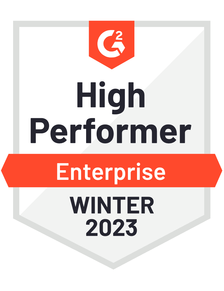 CompensationManagement_HighPerformer_Enterprise_HighPerformer High Performer 2020 G2 Badge